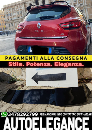 Alettone per renault clio iv - alettone,