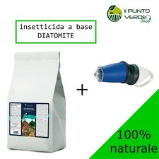 INSETTICIDA NATURALE A BASE DI FARINA FOSSILE INSECTOSEC 1 KG CON SOFFIETTO