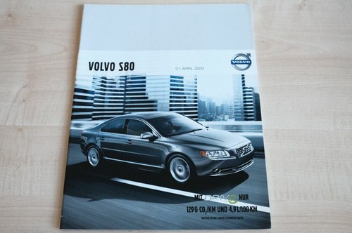 234371 volvo listino - s, 80