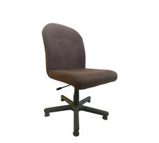 Sedia Da Ufficio Girevole Regolabile Marrone 100hx68cm Mod. Esercito