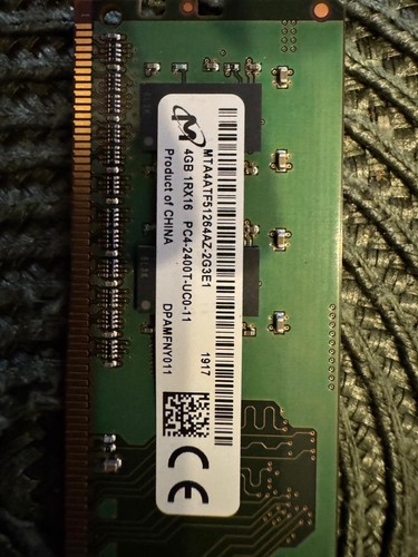 Ram ddr4 4gb 2400 - 4gb,