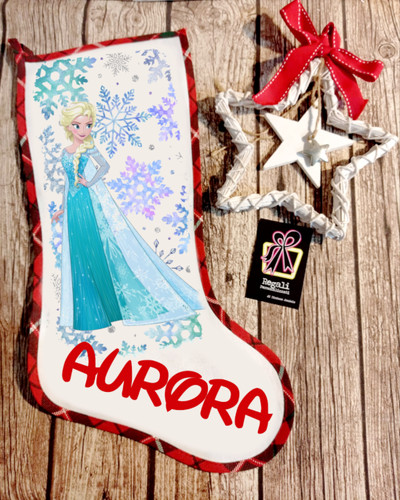 Calza befana elsa - befana, frozen