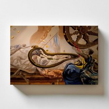 Quadri famosi Salvador Dali' vol XVI Stampa su tela arredo moderno arte design 