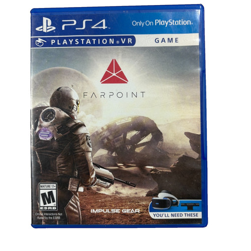 Sony ps4 farpoint gioco - vr,