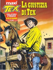 MAXI TEX n. 19 LA GIUSTIZIA DI TEX condizioni EDICOLA