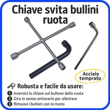 Chiave Svita Bulloni Ruote