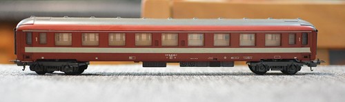 Lima treno carrozza tipo - h0,