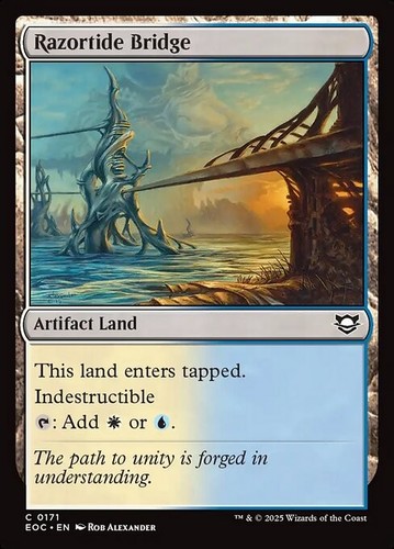 Magic card english razortide - magic,