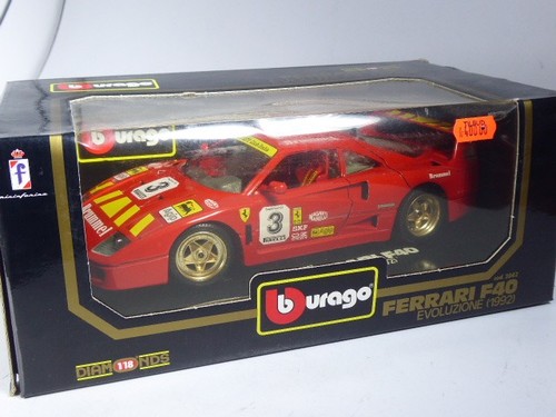 Bburago ferrari f40 - (sb-98),
