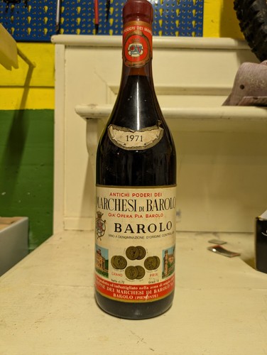 Barolo 1971 antichi - barolo,