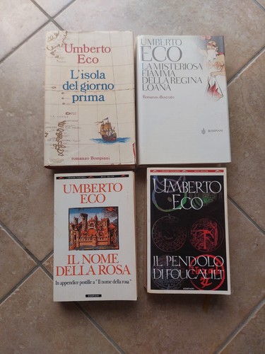 Lotto libri umberto eco - lotto,