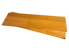 POUL CADOVIUS MENSOLE IN TEAK PER SCAFFALI IN CADO HYLDER 8,75"x31,5" - 2pz