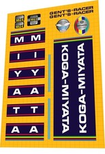 Set decalcomanie Koga Miyata