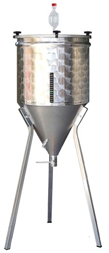 Fermentatore inox fondo - inox,,