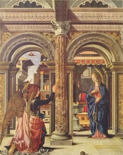 Antica stampa colori del - a,