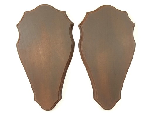 Wooden base shield trophy - 2,