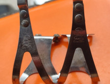 COPPIA PUNTALI PUNTALI MARCA RAPID BY ALE ACCIAIO CROMATO MISURA M PUNTAPIEDI