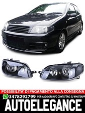 1838 Fari Nero Destro Sinistro adatti per FIAT Punto 03-05