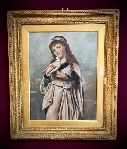 Antico dipinto olio xix - antico,