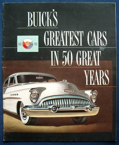 Brochure prospetto 1953 - , buick