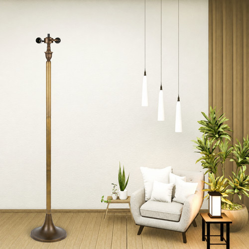Lampada terra antica ottone - lampada,
