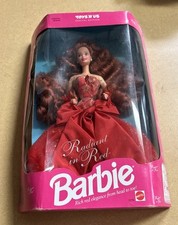 Radiant in Red Barbie Doll Toys R Us Edizione Speciale 1992 Mattel #1276 Nuovo con scatola! 