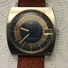 Bellissimo orologio uomo vintage - BAYLOR BP 17j Norseman funzionante ma non revisionato
