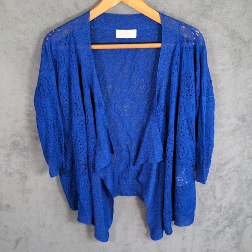 Maglione cardigan aperto