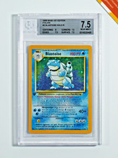 Pokemon BGS 7.5 Blastoise #2 Holo Base Set 1st Edition 1999 Italiano
