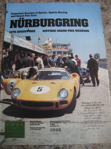 Coys nurburgring aug 1992 - coys,