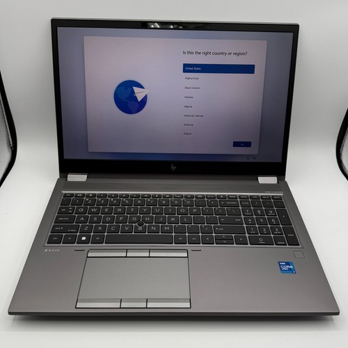Zbook fury i7 - g8, i7-11850h