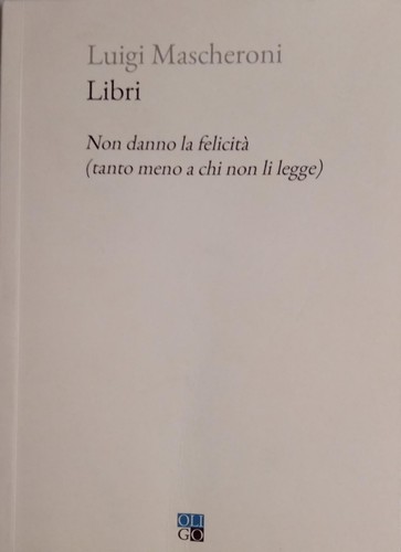 Luigi mascheroni libri non - luigi,