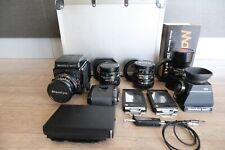 Mamiya RB67 Pro +90mm+140mm+50mm+250mm+ loupe + accessory in Very Good Condition