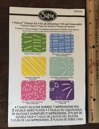 Sizzix texture starter - texture,