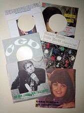 Copertine  vinili 45 giri anni