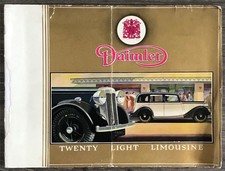 Brochure vendita auto DAIMLER