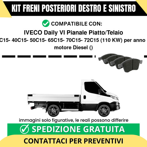 Pastiglie freno posteriori - freno,