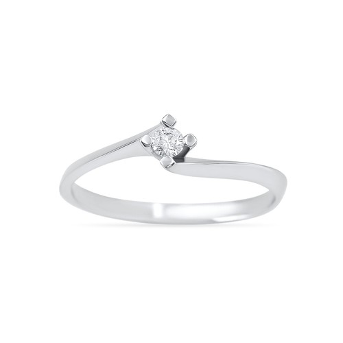 Anello solitario diamante - , ct
