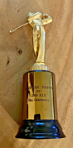 Trofeo golf vintage posto - trofeo,