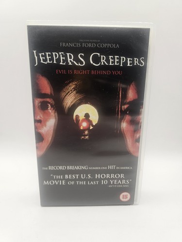 Jeepers creepers vhs - jeepers,