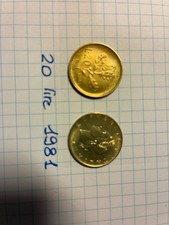 MONETA DA 20 Lire 1981 REPUBBLICA ITALIANA come da foto