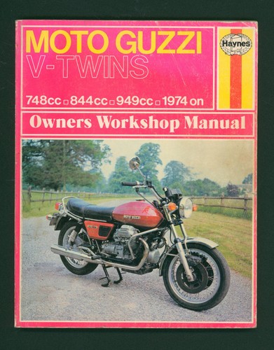 Moto guzzi twins haynes - moto,