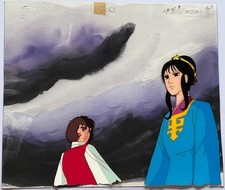 ANIME CEL MARCO POLO ADVENTURE'S AKIO SUGINO TAVOLA ORIGINALEART  JAPAN 1979