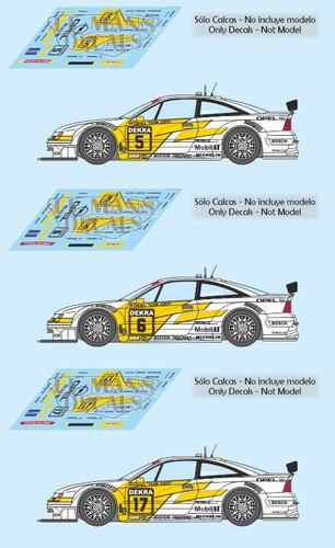 Decals opel calibra - decals,