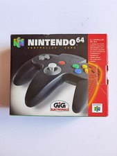 Controller Nero Nintendo 64 Gig Black N64 Cib Boxato