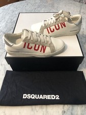 Sneaker donna DSQUARED2 modello ICON, N° 36. Made In Italy. Usate Due Volte.