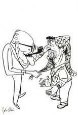 GABELLINI - Presidente Sandro e Arafat - Palestina - Tiratura Limitata - #002