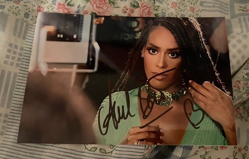 Photo dedicacee autograph amel - dedicacee,