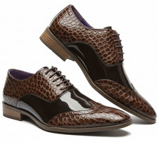 Scarpe uomo coccodrillo