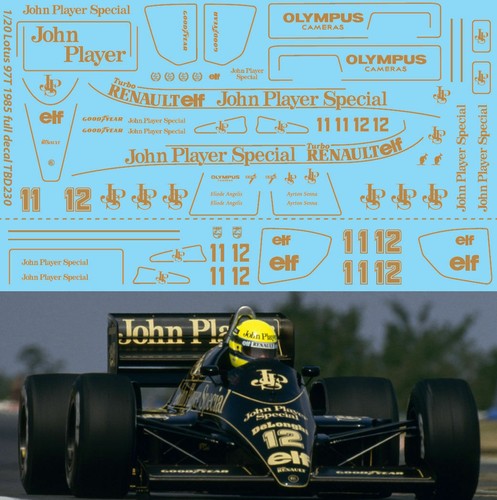 Decals per lotus - 1/20,